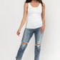 Layering Tank in White Holley Girl 