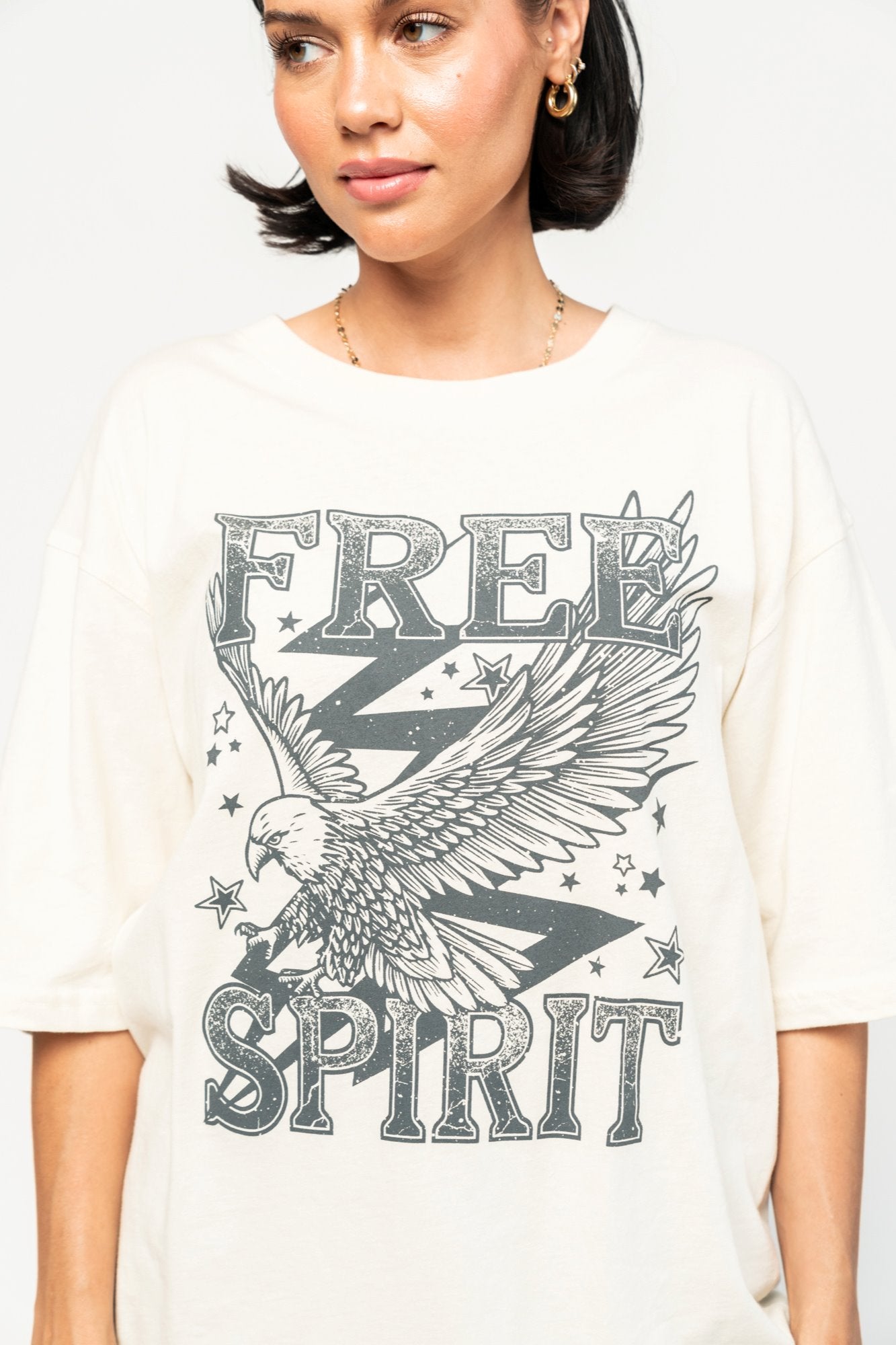 Free Spirit Graphic Tee (Small-XL) Holley Girl 