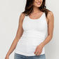 Layering Tank in White Holley Girl 