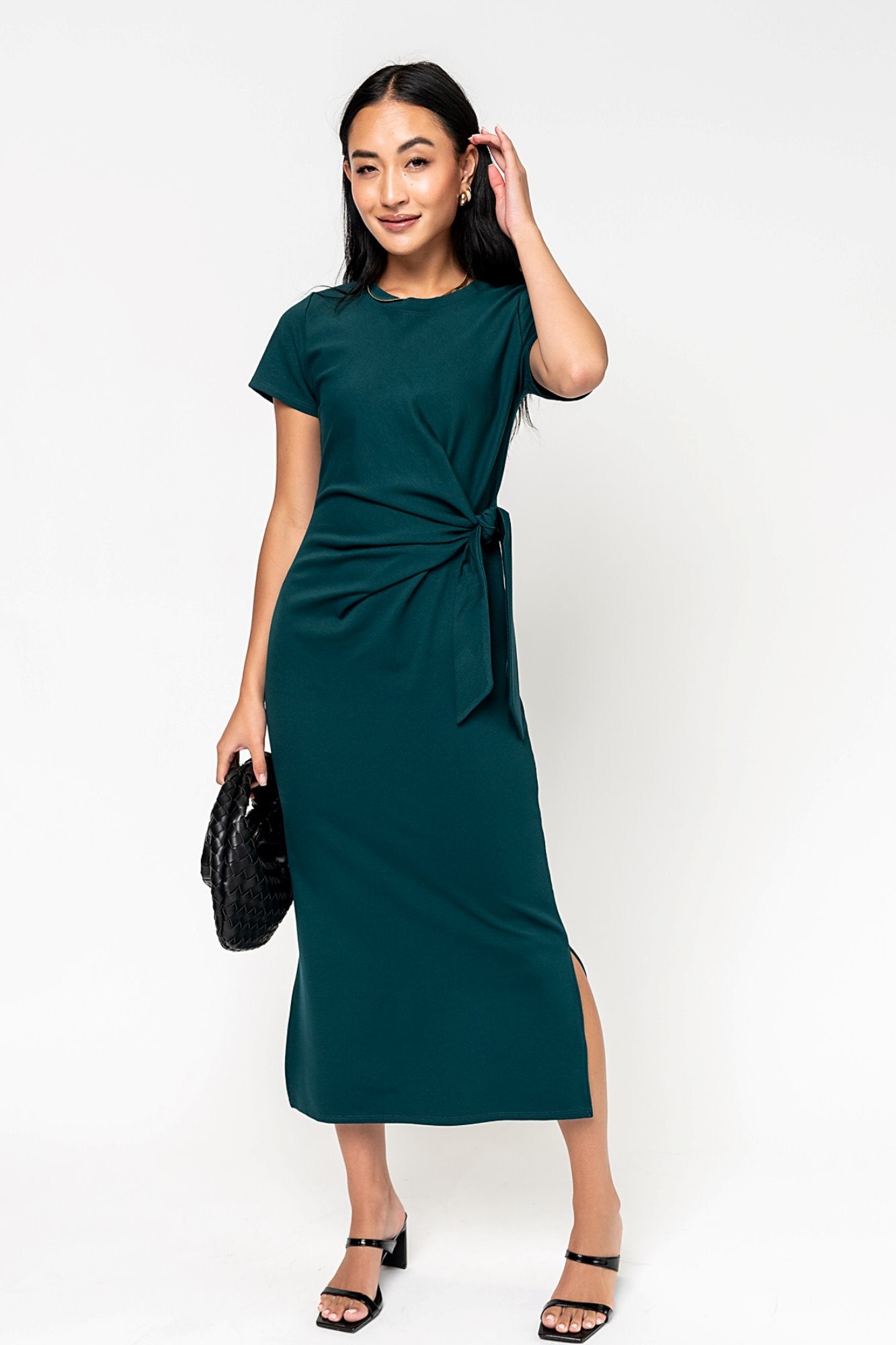 Starling Dress in Evergreen (Small-XL) Holley Girl 