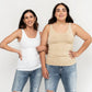 Layering Tank in White Holley Girl 