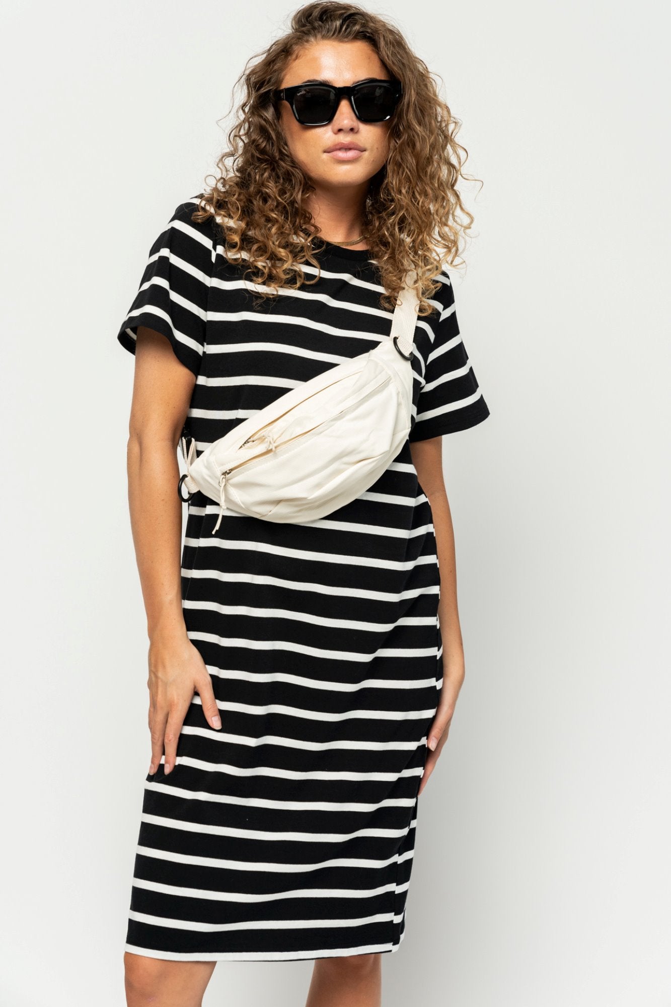 Bailey Dress in Black Holley Girl 