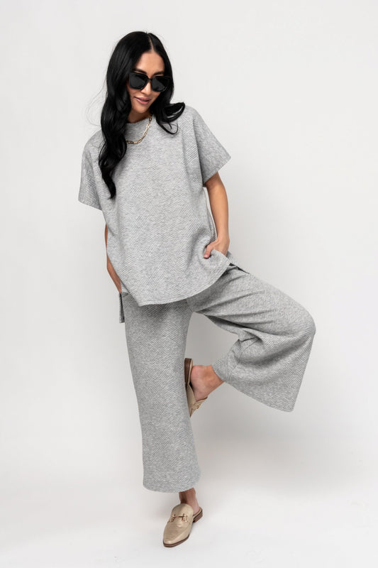 Addison Pant in Grey Holley Girl 