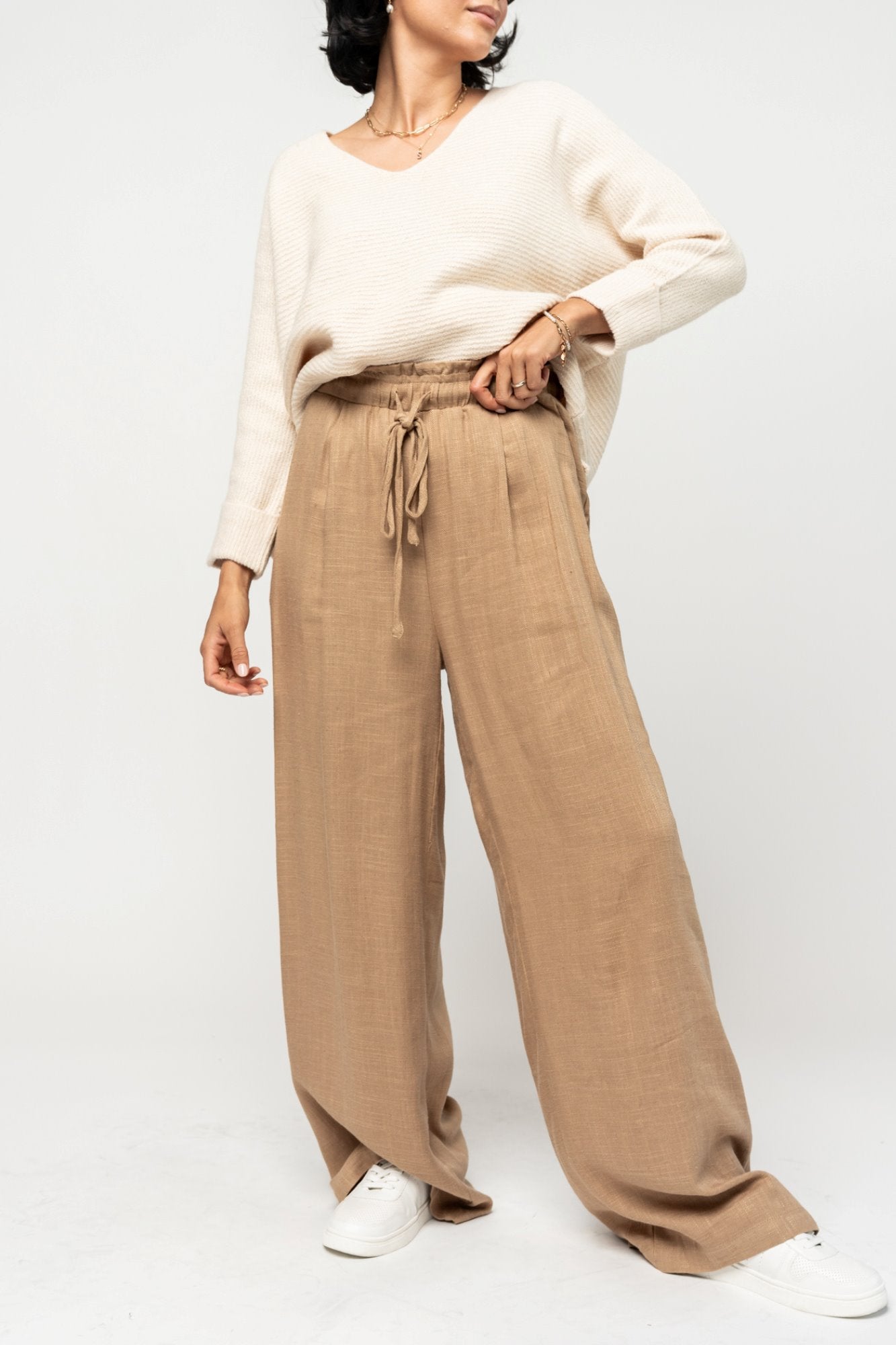 Darcy Pant in Mocha Holley Girl 