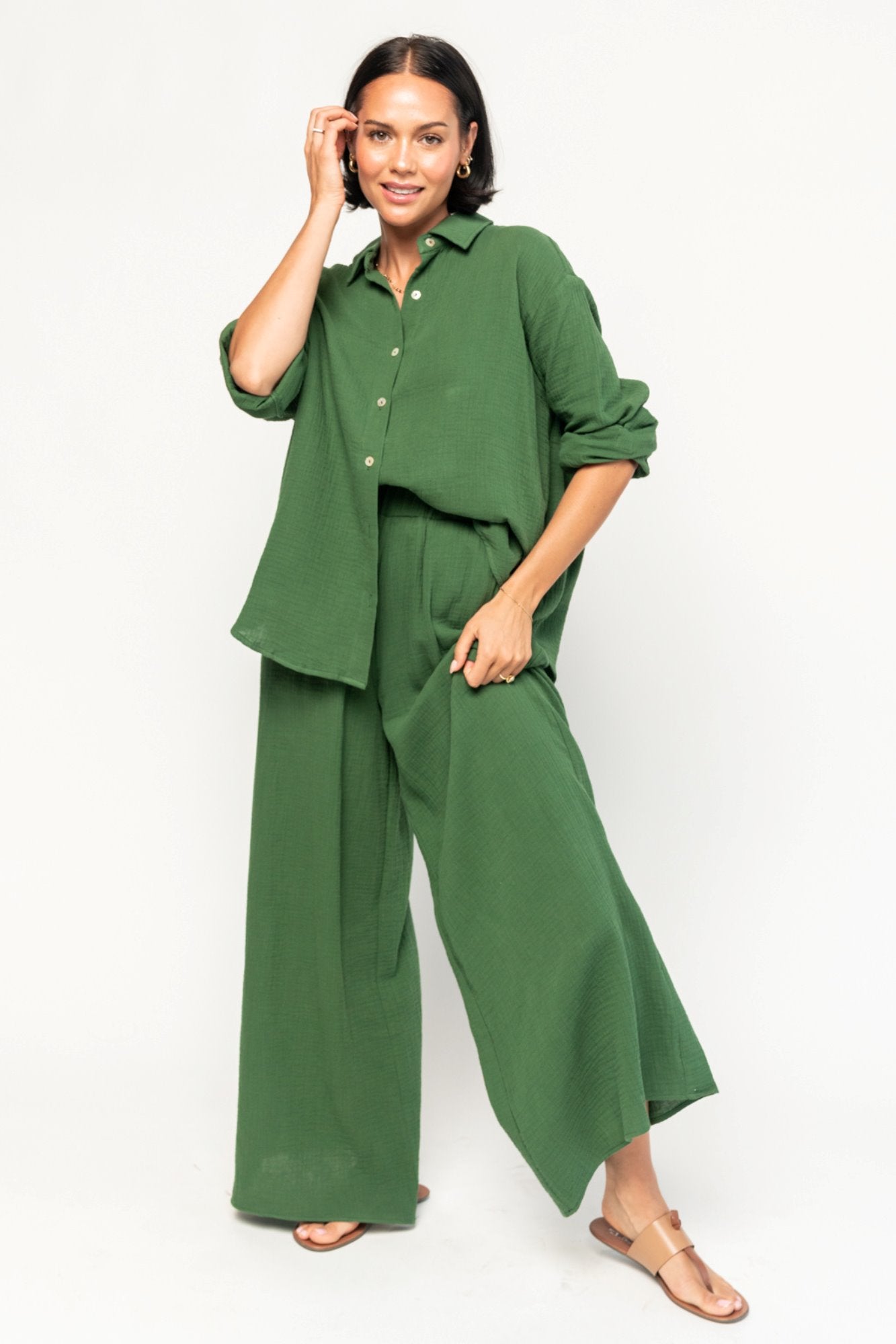 Mallory Pant in Forrest Holley Girl 