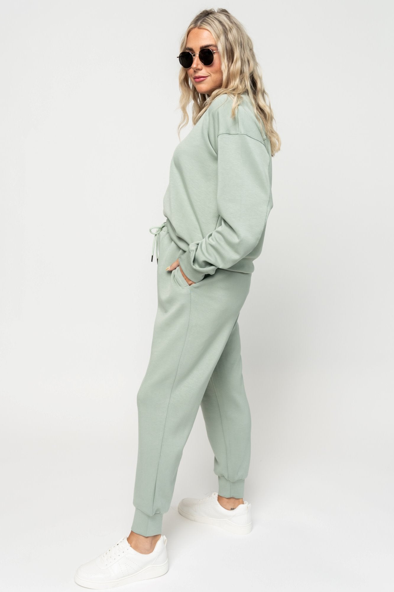 Knox Joggers in Sage Holley Girl 