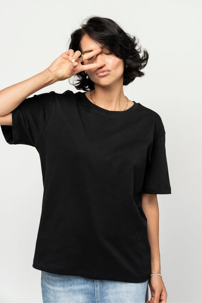 Blake Tee in Black Holley Girl 