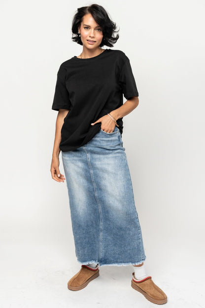 Blake Tee in Black Holley Girl 