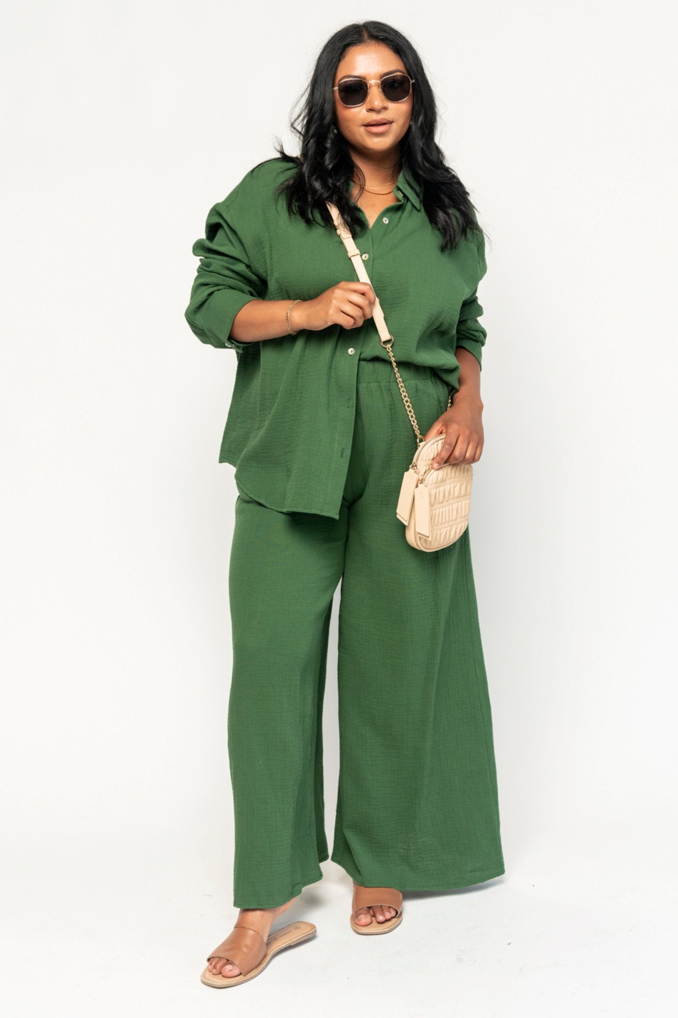Mallory Top in Forrest Holley Girl 