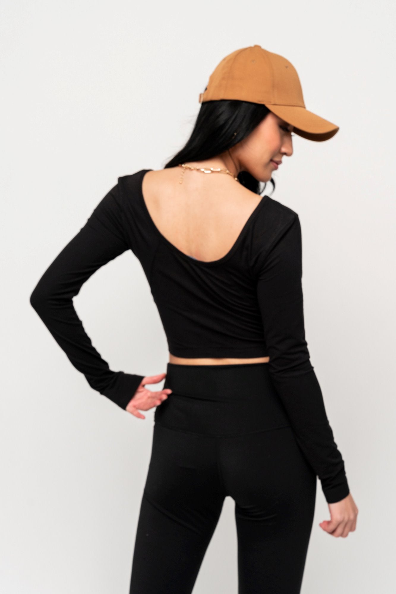 Maya Top in Black Holley Girl 