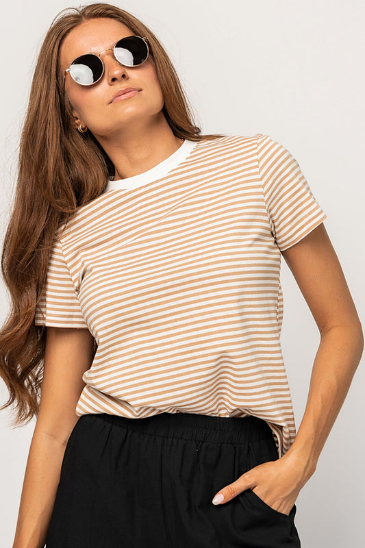 Ruthie Top in Camel (Small-XL) Holley Girl 