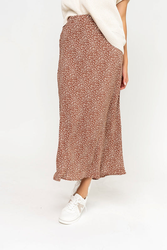 Kinsley Skirt in Rust Holley Girl 