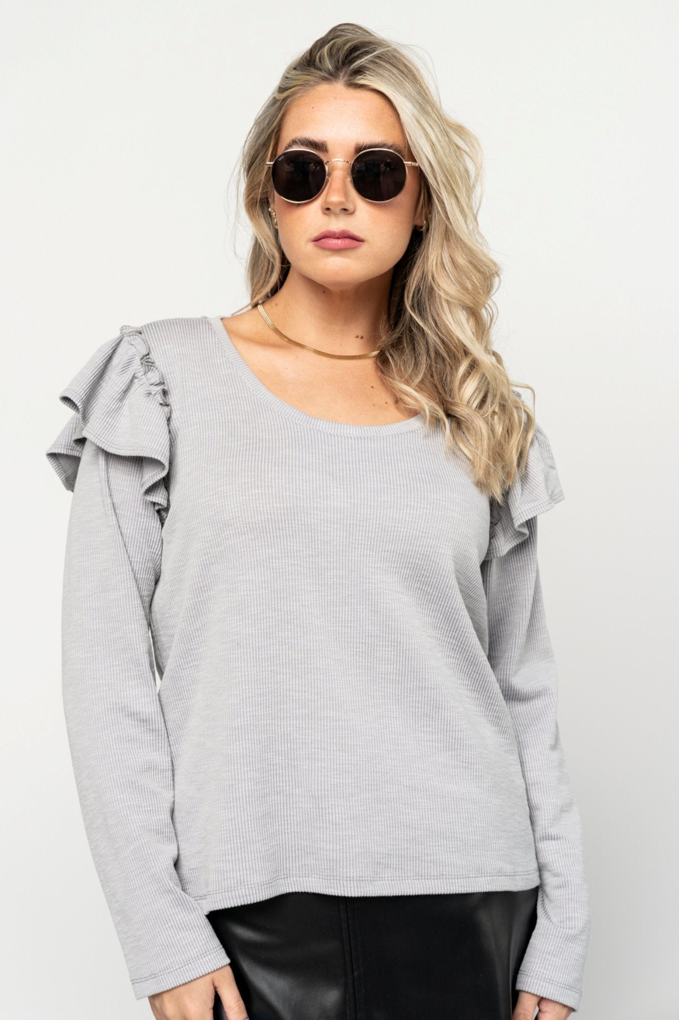 HY7616HT HEATHER GREY Holley Girl 