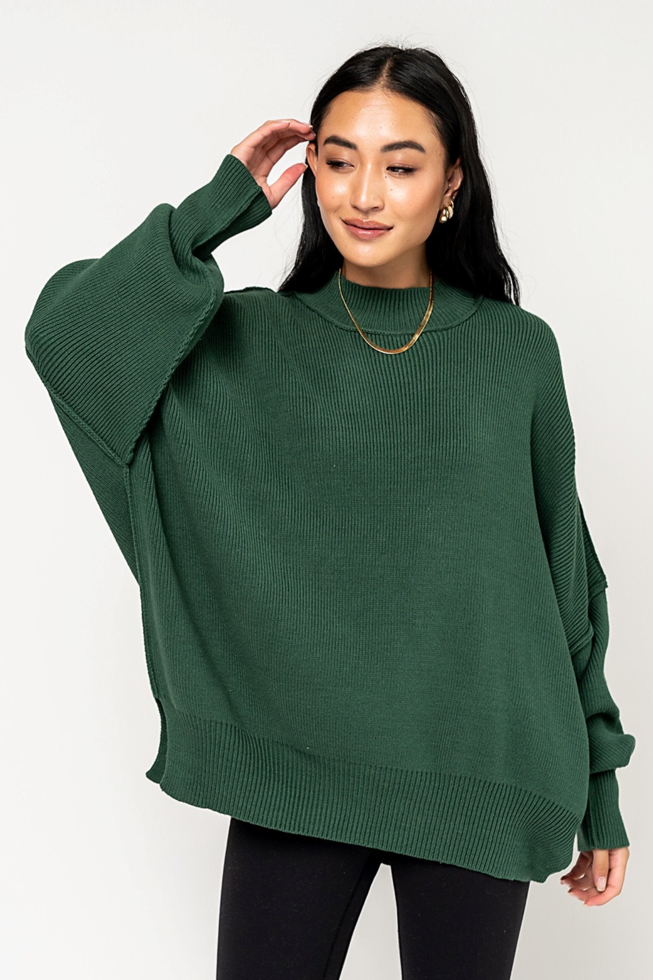 Callie Sweater in Hunter Holley Girl 