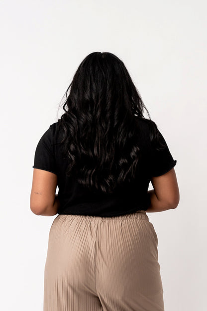 Becca Ribbed Top Clothing Holley Girl 