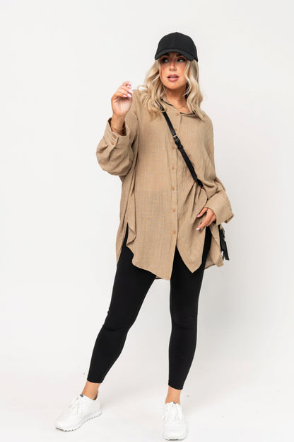 Petra Button Down Holley Girl 