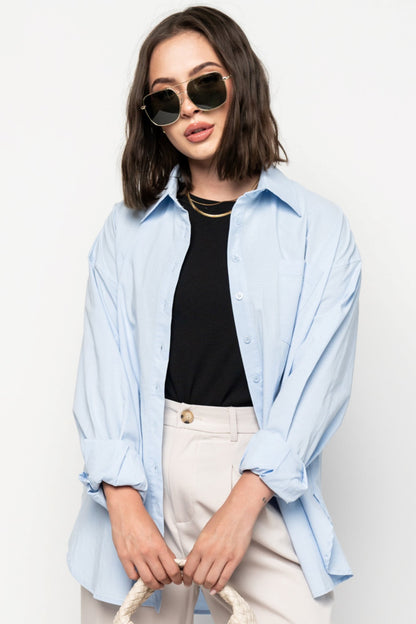 Matilda Button Down Apparel & Accessories Holley Girl 