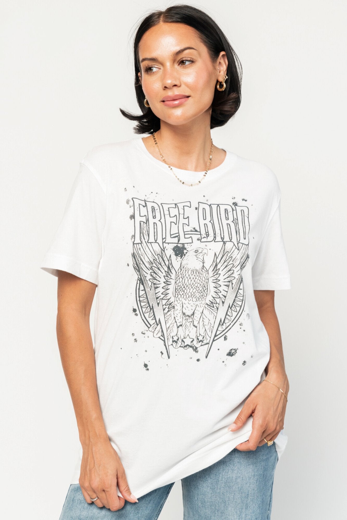 Free Bird Graphic Tee (Small-XL) Holley Girl 
