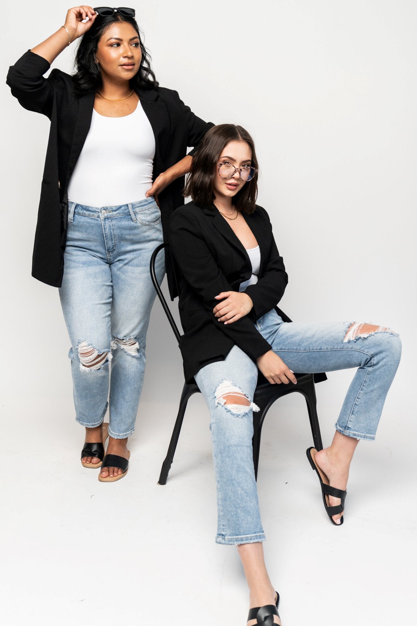 Sloane Jeans - Straight Leg, Mid Rise Clothing Holley Girl 