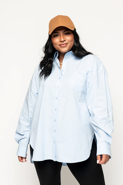 Matilda Button Down Apparel & Accessories Holley Girl 