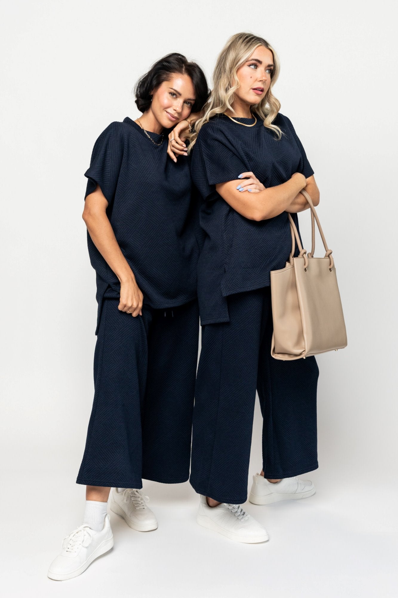 Addison Pants in Navy Holley Girl 