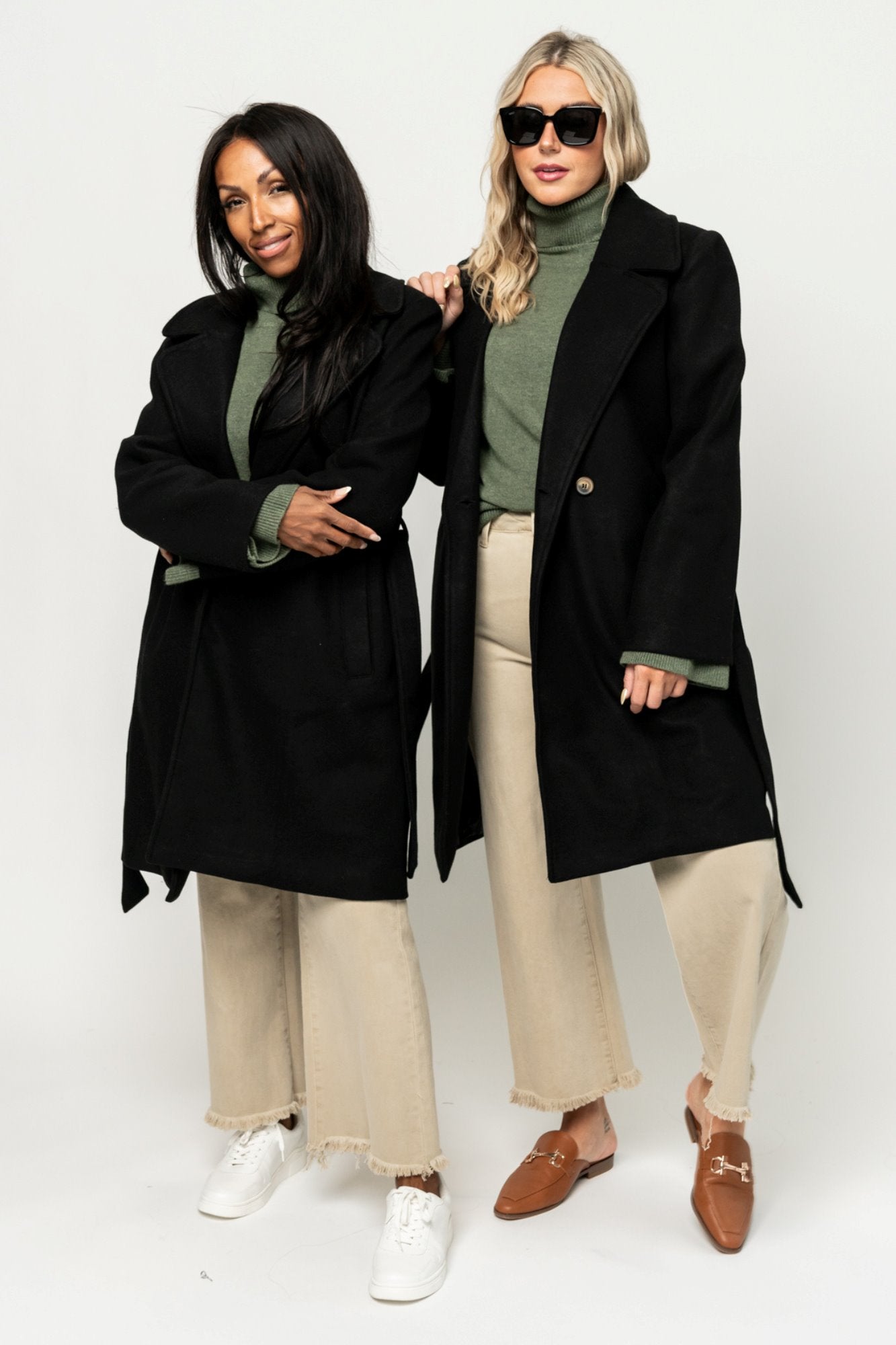 Finley Jacket in Black Holley Girl 
