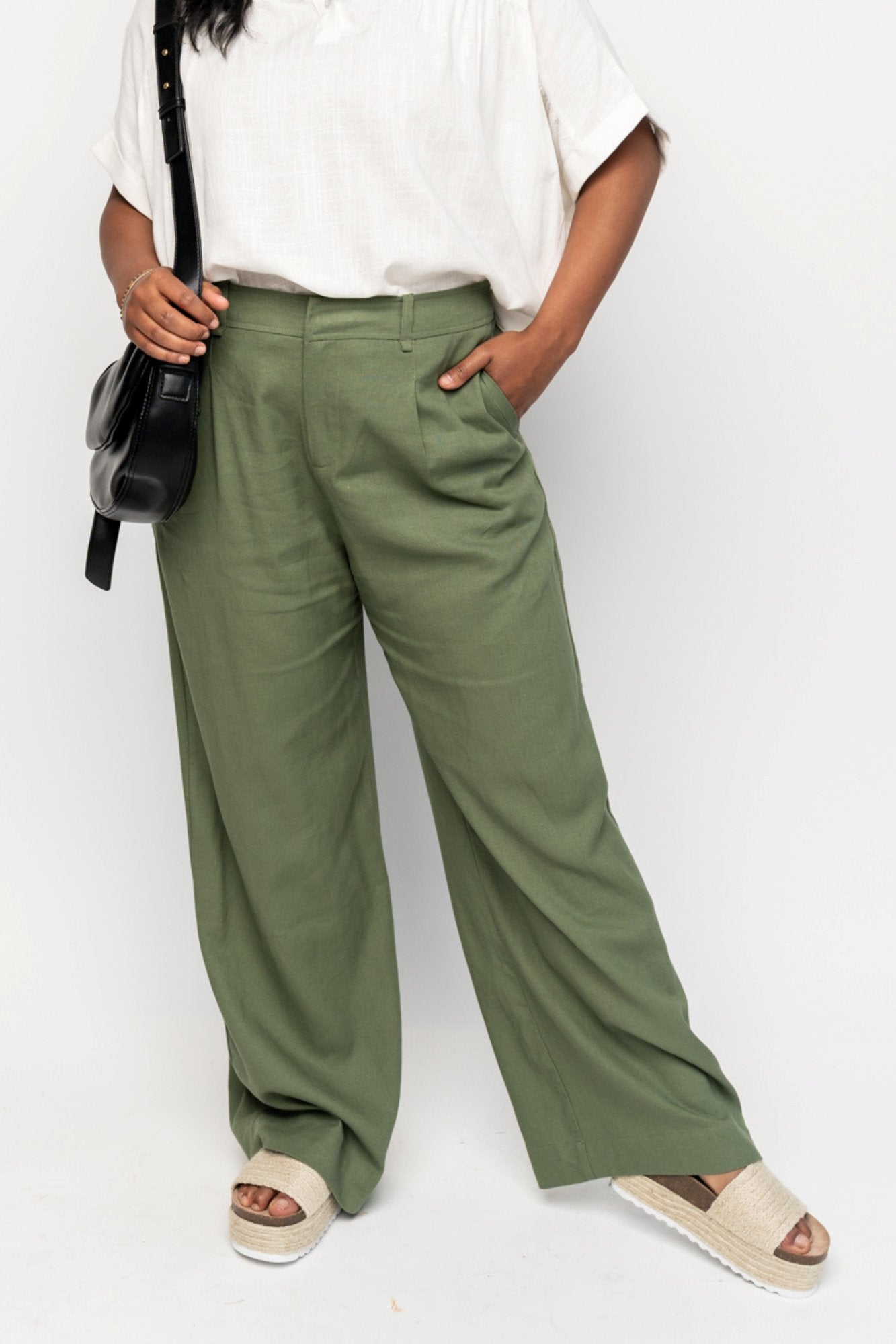 Bridger Pant in Olive (Small-XL) Holley Girl 