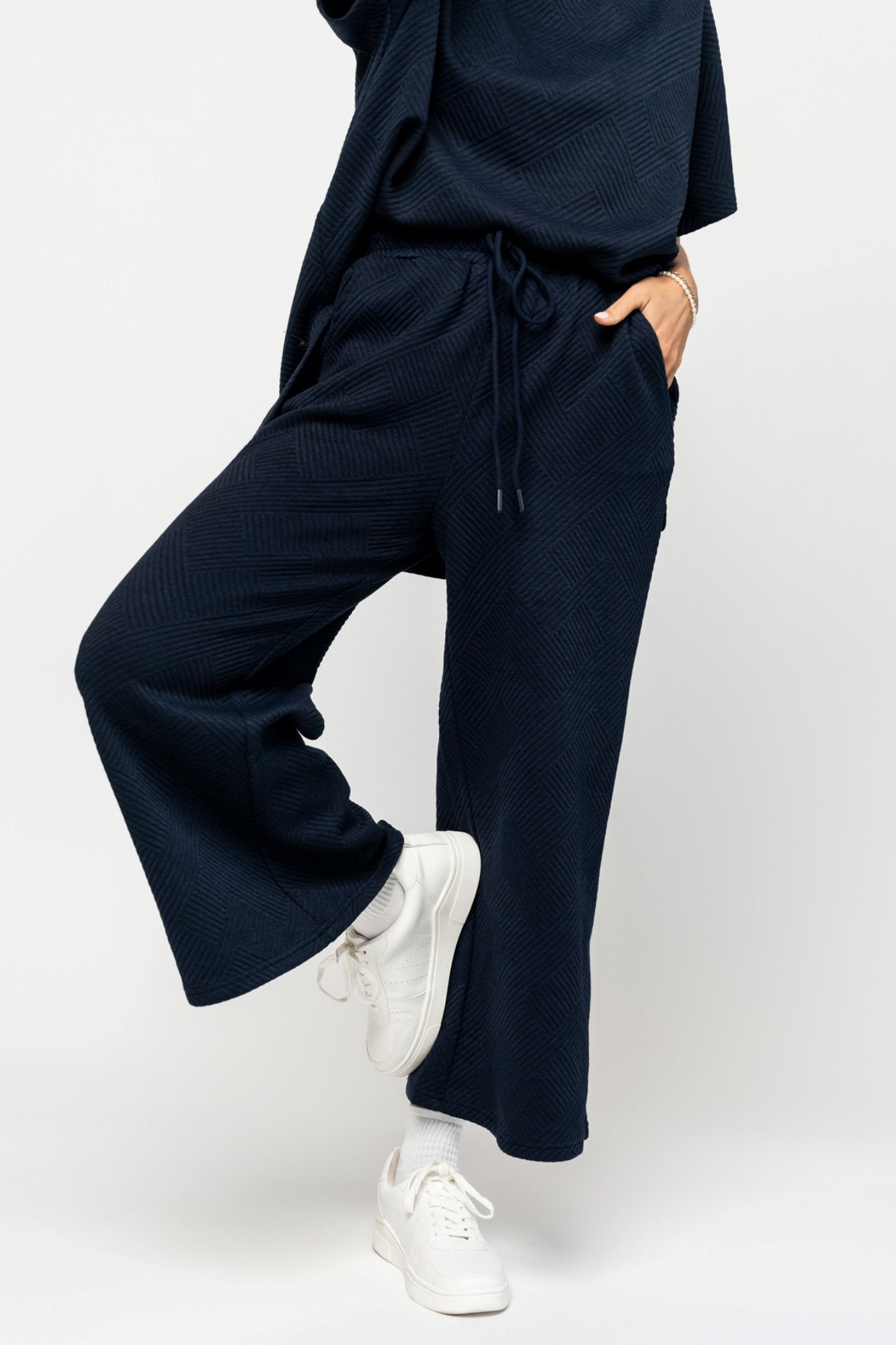 Addison Pants in Navy Holley Girl 