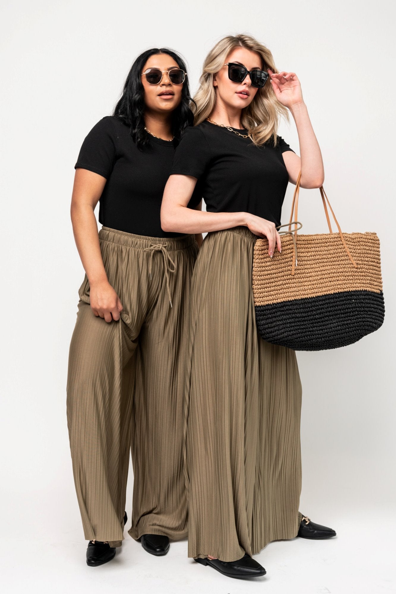 Milana Pant in Olive Holley Girl 