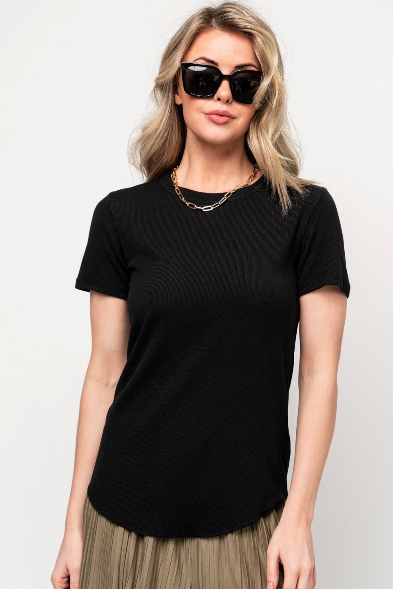 Carli Top in Black Holley Girl 