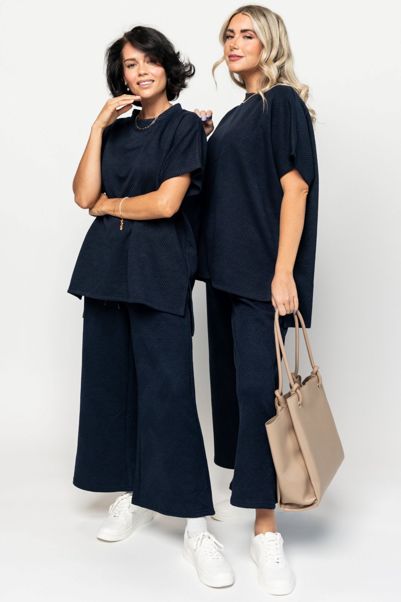 Addison Pants in Navy Holley Girl 