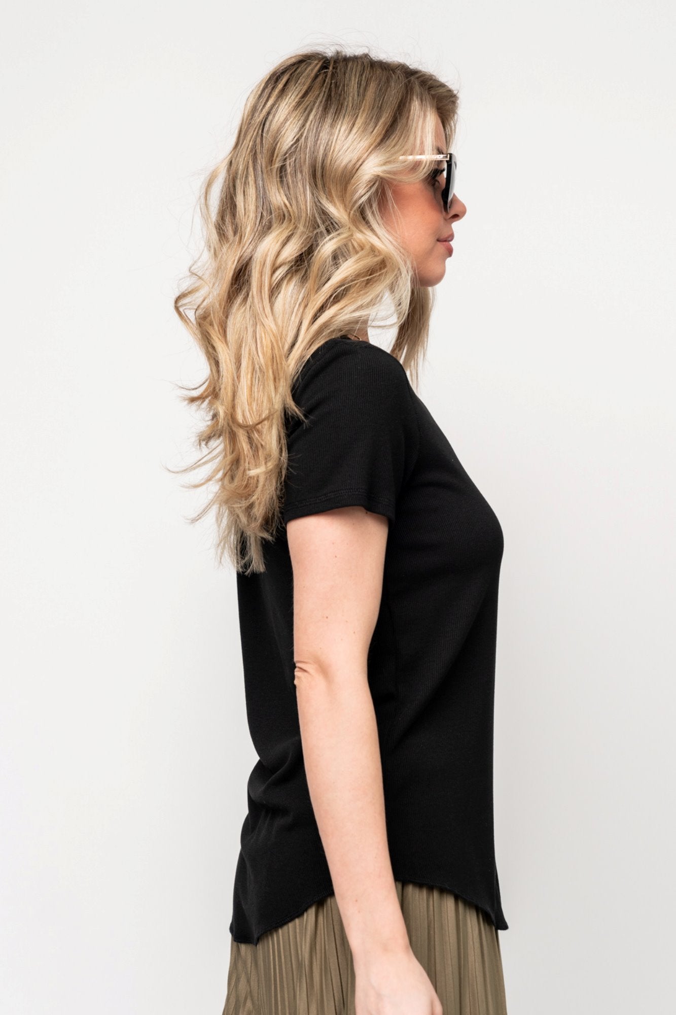 Carli Top in Black Holley Girl 