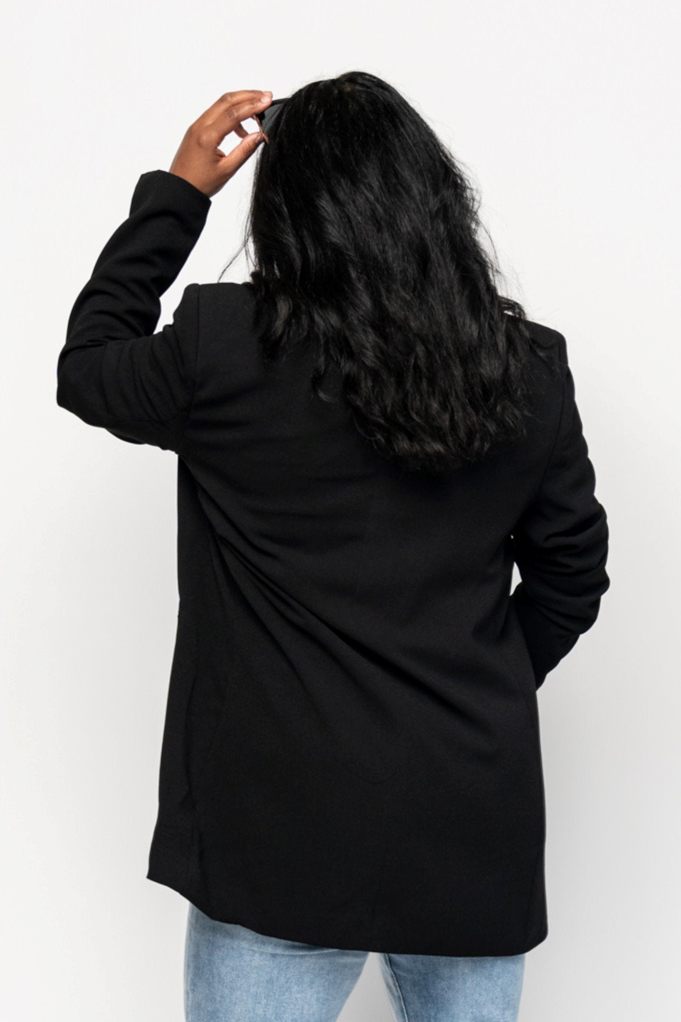 Dallas Blazer in Black Holley Girl 