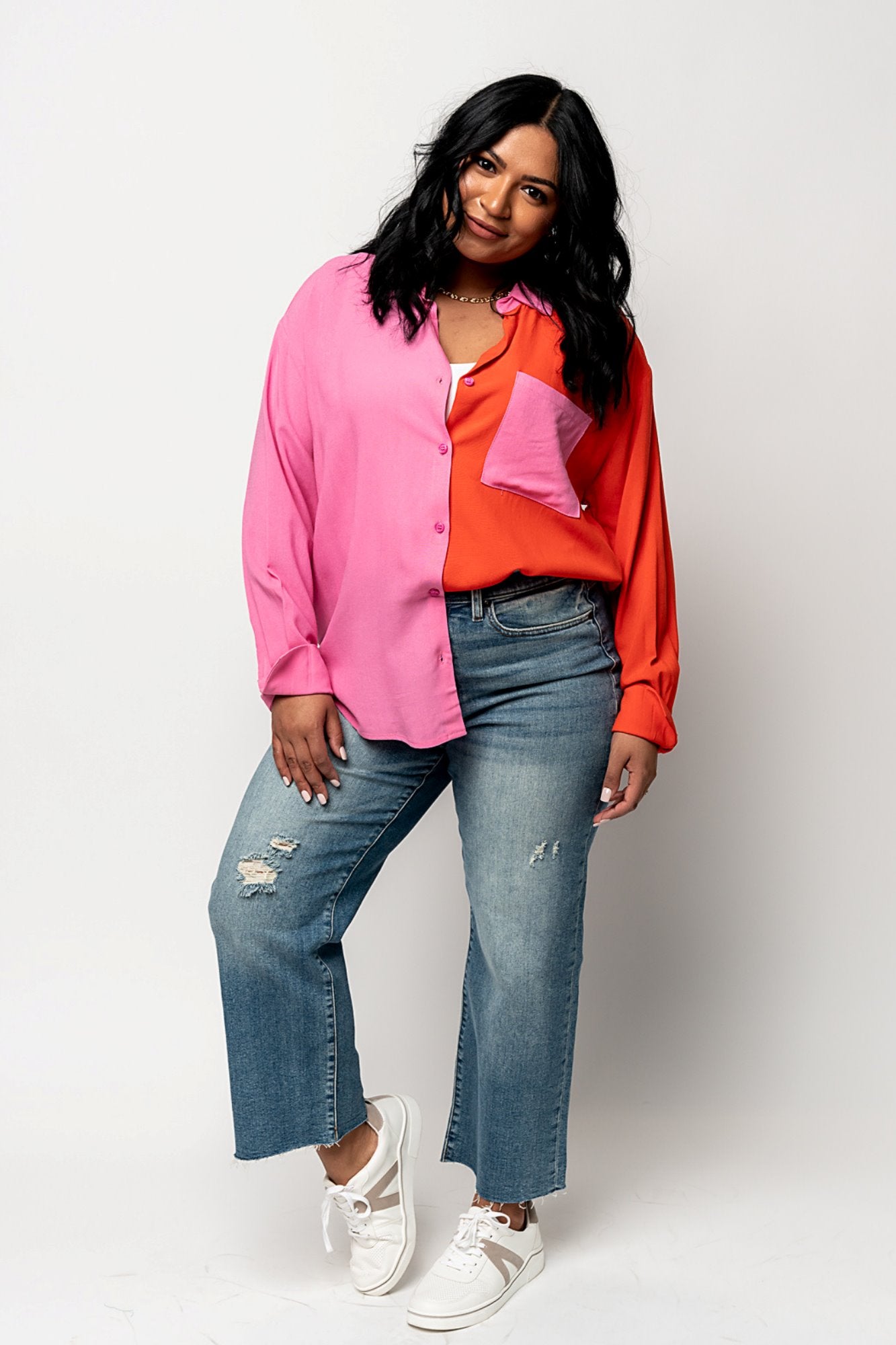 Rosie Button Down Clothing Holley Girl 