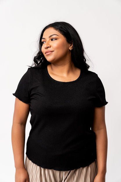 Becca Ribbed Top Clothing Holley Girl 