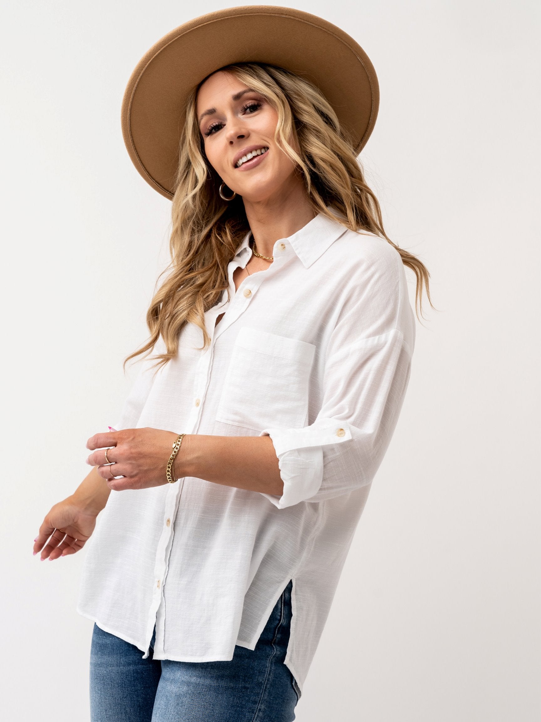 Kirby Button Down Clothing Holley Girl 